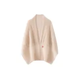 Коричневый козий кашемир