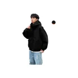 Чёрный флис с утеплением