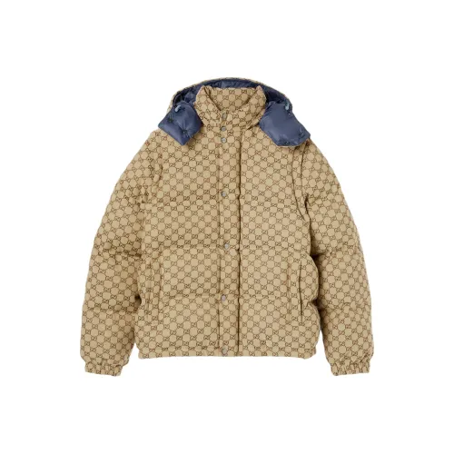 GUCCI Верблюжий цвет Мужские пуховики