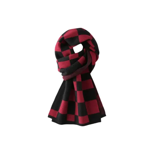 MH Кашемир Смесовая шерсть Вязаные шарфы Мужской