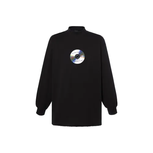 Balenciaga T-Shirt Regular Fit Men's Black