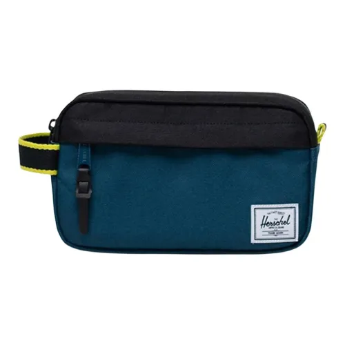 Herschel Travel Set Travel Storage Bag Unisex Blue Black Herschel Путешествие Набор Путешествие Хранение Сумка Унисекс Синий и Черный