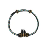 Ручной браслет с шнурком в стиле китайского зодиака - Собака