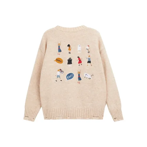 HAPG Абрикос Женский Трикотаж