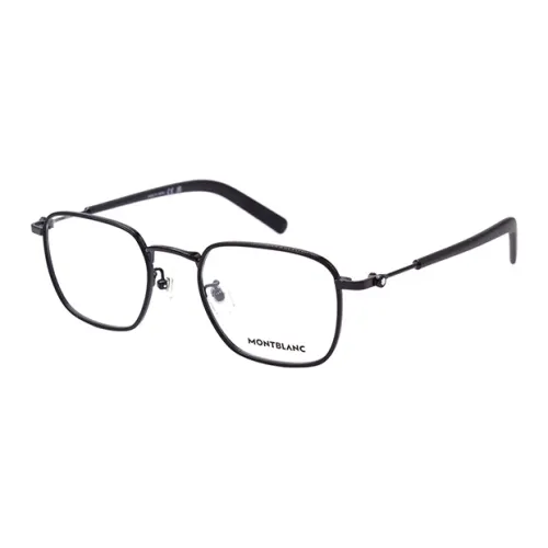 MONTBLANC Квадратные Очки с Диоптриями Мужские Черные