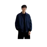 Темно-синий с флисовой подкладкой