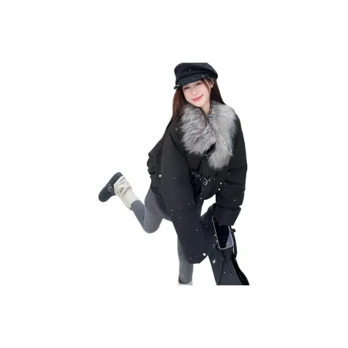 ZEKIKO STUDIO Хлопковый пуховик женский