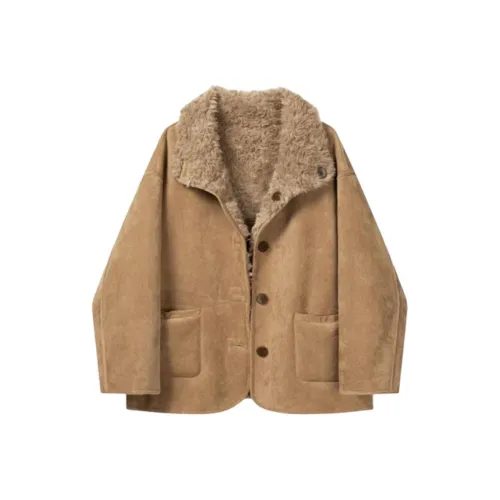 Langqing Кофе Подарочный набор OF Serenity Бренд Наклеенный Женское короткое пальто