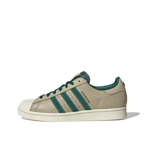 Adidas Originals SUPERSTAR Low-Top Скейтборд Кроссовки Унисекс Хаки