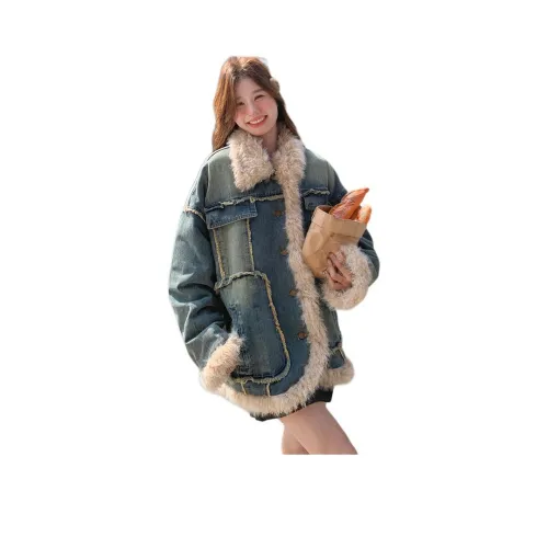 MEXICAN Бархат Feel Пальто Женское