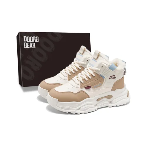 Budding Bear Термический Аbrasion-Resistant Slip-Resistant MID Топ Толстая Подошва Мужские Кроссовки