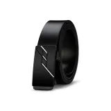 WYK-59 Silver + Black Leather Ремешок