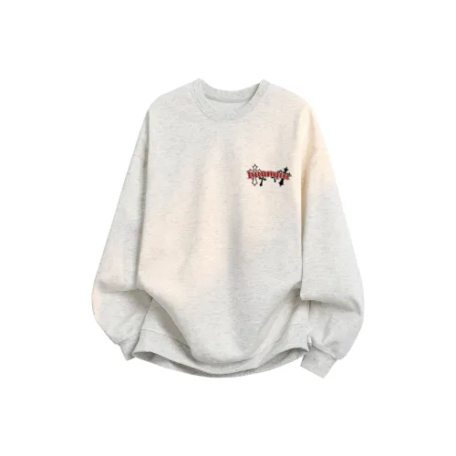 HUANQIU Свитшот с круглым вырезом Унисекс