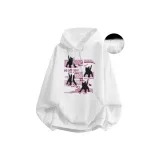 Белый с флисовой подкладкой [Тяжелый термический материал, удерживающий тепло]