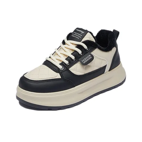 JOHLIN DREAM С флисовой подкладкой Белый Кроссовки Термостойкий Устойчивый к истиранию Низкий Топ Скейтбординг Кроссовки