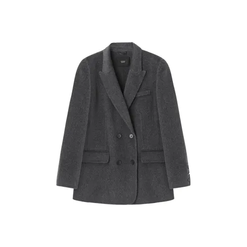 MOHANYIMEI Серый Женский Пальто