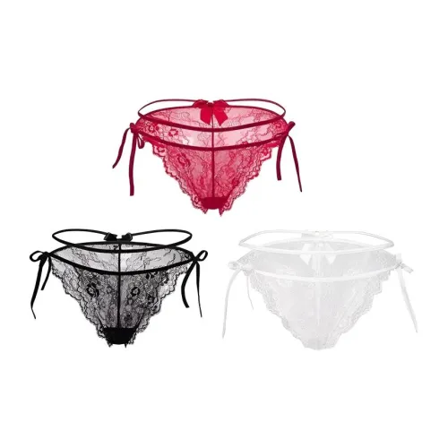 AIMENGYISI Красный+Черный+Белый Женские Трусики-бикини