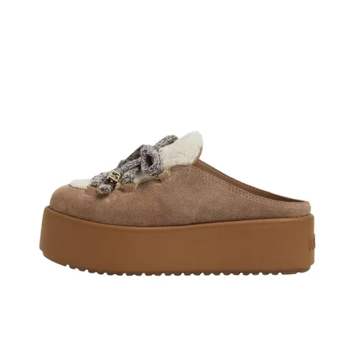 FENDI Apres Chic Домашние тапочки Женские Белые