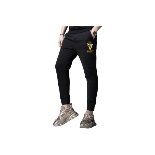 H 75 Черные Мужские Повседневные Штаны