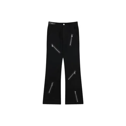 VNHP Черные Унисекс Джинсы