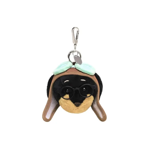 X3COMMUNE Такса Премиум Пилот Украшение Плюшевый Брелок 8 см Высокий