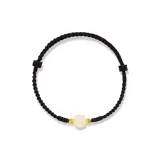 Одна бусина, черный шнур