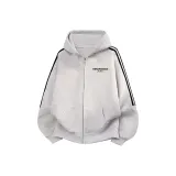 3-Stripes White Gray Thin [Стандартный размер]