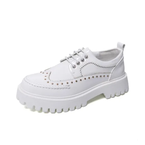 JINLAIKE Повседневные кожаные туфли для мужчин