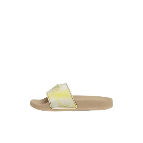 Детский VERSACE La Medusa Детские уличные тапочки Желтые