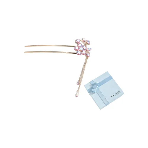 FENGXINSHIYU Кристальные шпильки для волос женские