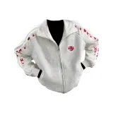 Серый узор, вышивка, основной