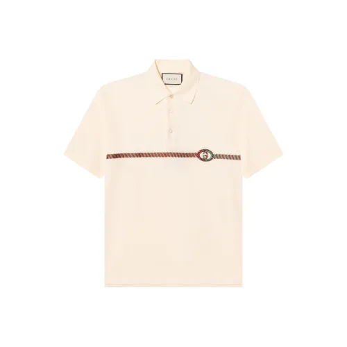 GUCCI Бежевый Мужской Поло