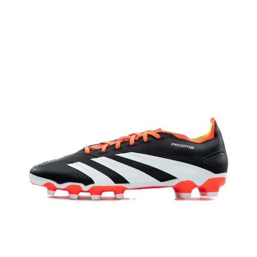 Adidas PREDATOR 24 MG MULTI Ground Аbrasion Resistant Футбольные бутсы Унисекс Черный Белый Красный