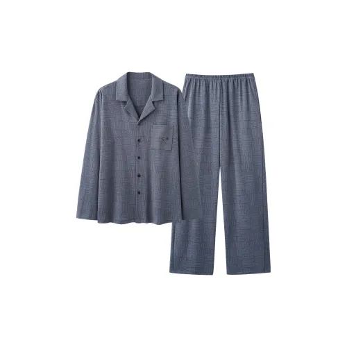 FENTENGCARE Серый Мужской Пижамный Комплект