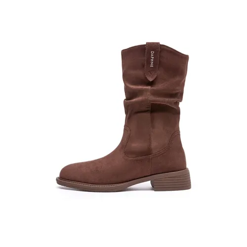 Daphne Высокие сапоги на среднем каблуке Женские