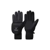 Черный, пятипалец, с откидной крышкой