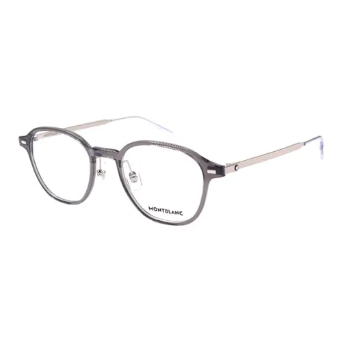MONTBLANC Круглые Очки с диоптриями Мужские Прозрачные Темно-серые