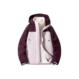 Бордовый/Липовый Яблоко Розовый (3-в-1, с подкладкой)