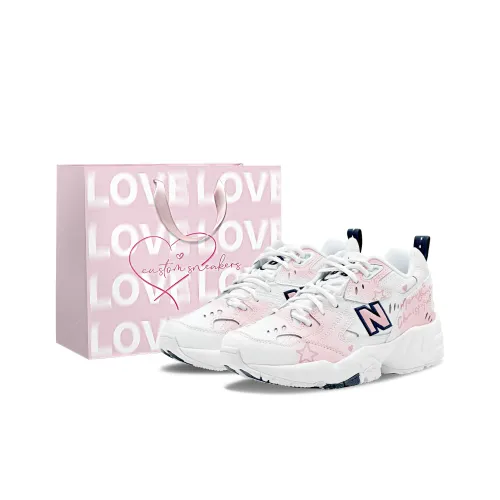 New Balance NB 608 V1 Романтический Обработка Розовый Starlight Dream Girlish Heart Vintage Casual Versatile Comfortable