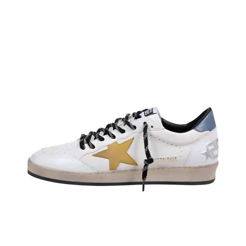 Golden Goose Низкие кроссовки для скейтбординга Мужские Белые