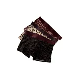 Коричневый леопардовый принт + леопардовый принт + черная пантера