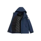 Темно-синий, синий-черный, подкладка