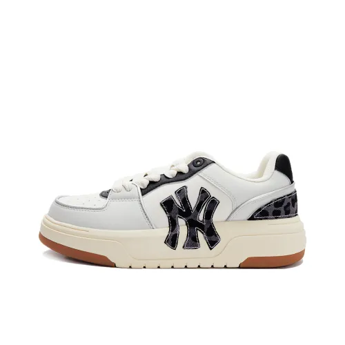 Mlb Base Logo Chunky Liner Пузырьки Медуза Черная пантера Какао Низкие Скейтборд Кроссовки Унисекс Серый