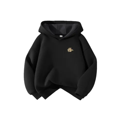 Воинский черный Золотой FORTUNE HORSE K KIDS Свитшоты