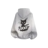 Фотиния Серый (Ночной Meow Счастливый Логотип на груди_Ночной Meow Счастливый Логотип на спине)