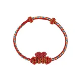 Ручной браслет с шнурком - Тигр - Китайский Зодиак