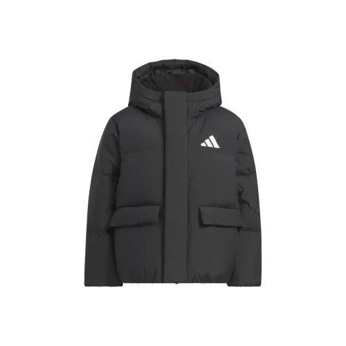 Adidas Черный KIDS Пуховики