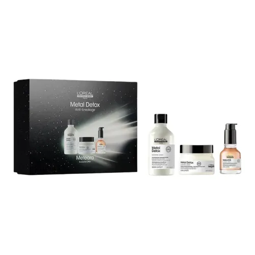 OULAIYA Expert Металл Наборы Шампунь и Кондиционер Чистка Уход для Непослушных Волос 300мл+250мл+50мл+Коробка