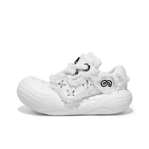 Размер CN Niteball Chunky Обувь Противоскользящая Дышащая Легкая Увеличивающая Высоту Низкие Кеды Унисекс Белый