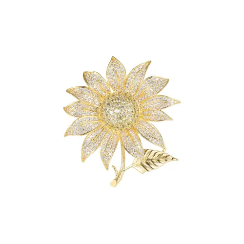 Фиолетовый медный сплав броши унисекс